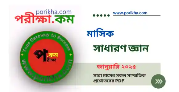 Monthly GK January 2025